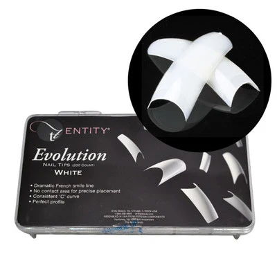 Entity Evolution Nail Tips - White - 200ct 3 Entity Evolution Nail Tips - White - 200ct