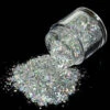 Nail Art Holographic Glitter Laser Shining Powder - Silver 10 ML 1 Nail Art Holographic Glitter Laser Shining Powder - Silver 10 ML -Best Manicure Store 12742 600 07304 69018 93309.1629303771