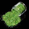 Nail Art Holographic Glitter Laser Shining Powder - Green 10 ML -Best Manicure Store 12746 600 11846 71598 09801.1629303772
