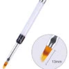 NDi Beauty Professional Clear Rhinestone Handle Ombre Brush -Best Manicure Store 12760 600 18376 30476 90158.1629304454