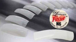 Lamour Focus Full-moon Natural Tips - 500ct
