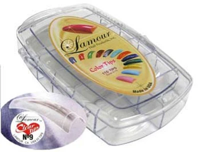 Lamour Clear Tips - 110ct 3 Lamour Clear Tips - 110ct