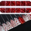 NDi Beauty Nail Art Sexy Red Nail Sequins 3D Mixed Shapes - Triangle/Round/Star -Best Manicure Store 16808 600 30773 35266 26790 32376.1629304395