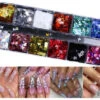 NDi Beauty Holographic Nail Glitter Sequins Sparkly 3D Thin Butterfly Flakes - 12 Colors -Best Manicure Store 16826 600 92281 72989 37538.1638563254
