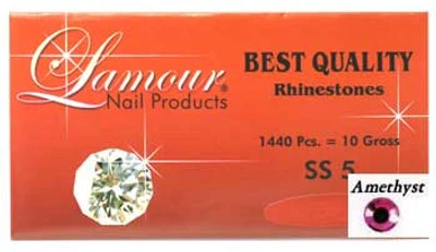 Lamour Rhinestone Color - Amethyst - 1440ct 4 Lamour Rhinestone Color - Amethyst - 1440ct - Image 2