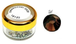 Swarovski 2028 Xilion Hotfix Flat Back SS5 Mocca - 100 Pcs