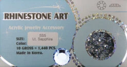 Rhinestone Art Color Lt. Sapphire /1440ct 5 Rhinestone Art Color Lt. Sapphire /1440ct -Best Manicure Store 18124 LS 11110 83220 89623 55639 38952 83036 62367.1629300826