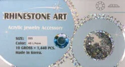 Rhinestone Art AB Color - Lt. Aqua - 1440ct