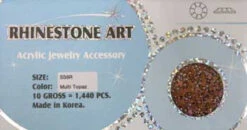 Rhinestone Art Pearl Color - Multi Topaz - 1440ct 5 Rhinestone Art Pearl Color - Multi Topaz - 1440ct -Best Manicure Store 18126 Topaz 26303 37302 12945 19205 94618 94947 33538.1629300830