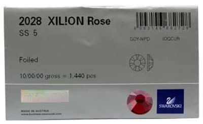 Swarovski 2028 Rhinestones - Siam (208) 4 Swarovski 2028 Rhinestones - Siam (208) - Image 2