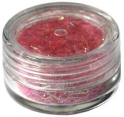 Ice Mylar Threads - Redish Pink