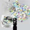 NDI Beauty Ice Mylar Nail Art Sparkly 3D Glitter Silver Laser Butterfly - 10g 2 NDI Beauty Ice Mylar Nail Art Sparkly 3D Glitter Silver Laser Butterfly - 10g -Best Manicure Store 18452 1 600 84581 43834 20286.1638563255