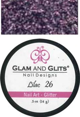 Glam & Glits Nail Art Glitter: Lilac - 1/2oz 3 Glam & Glits Nail Art Glitter: Lilac - 1/2oz