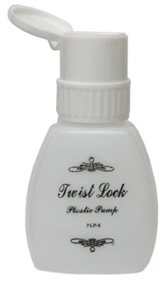 Plastic Liquid Pump, Twist And Lock Top - 8 Oz.
