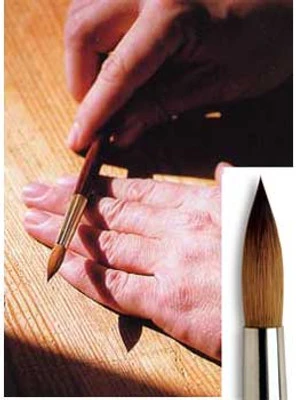 Master Kolinsky Nail Brush - Round # 20 4 Master Kolinsky Nail Brush - Round # 20 - Image 2