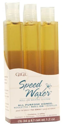 GiGi Medium Honee Wax Refill - 3pk 3 GiGi Medium Honee Wax Refill - 3pk