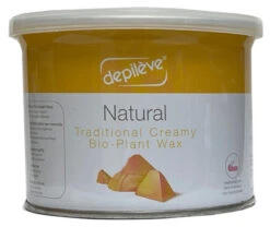 Depileve Natural Traditional Creamy Bio-Plant Wax - 13.52 Fl Oz / 400 ML