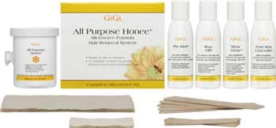 GiGi All Purpose Microwave Wax Kit 3 GiGi All Purpose Microwave Wax Kit