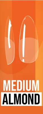 Ibd Clear Soft Gel Tips - Medium Almond - 504 CT 5 Ibd Clear Soft Gel Tips - Medium Almond - 504 CT - Image 3