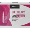 Ibd Clear Soft Gel Tips - Long Stiletto - 504 CT -Best Manicure Store 36208 77328 41012.1680736118