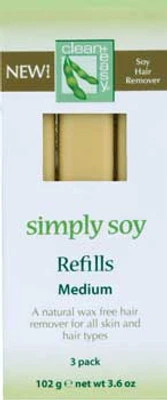 Clean + Easy Medium Simply Soy Refill - 3 Pack
