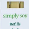 Clean + Easy Small Simply Soy Refill - 3 Pack -Best Manicure Store 47326 43765 33256 79838 82277 02772 31417 31659.1629300722