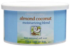 Clean + Easy Almond Coconut Soft Wax - 8 Oz