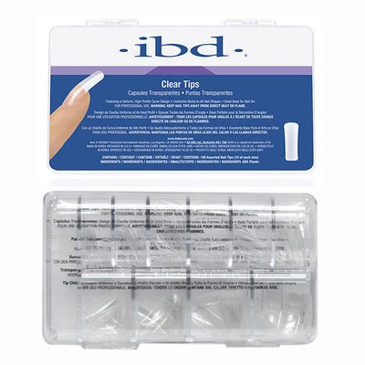 Ibd Clear Nail Tips - 100ct 4 Ibd Clear Nail Tips - 100ct - Image 2
