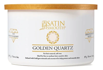 Satin Smooth Golden Quartz Wax - 14 Oz 3 Satin Smooth Golden Quartz Wax - 14 Oz