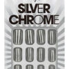 China Glaze Silver Chrome 28 Pre-Glued Designer Nail Tips -Best Manicure Store 83961 85493 46760.1652996366