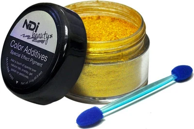 NDI Beauty Color Additives Gold Sparkle - .5oz 3 NDI Beauty Color Additives Gold Sparkle - .5oz
