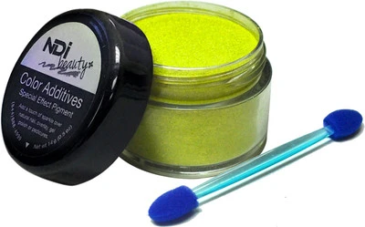 NDI Beauty Color Additives Yellow Glitter - .5oz 3 NDI Beauty Color Additives Yellow Glitter - .5oz