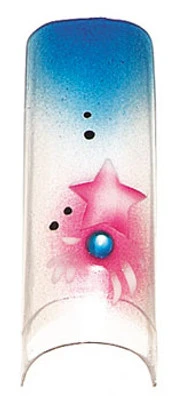 Shooting Star Designer French Tips- DT017