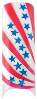 Shooting Star Designer French Tips - DT041