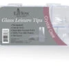 EzFlow Glass Leisure Tips - 100ct -Best Manicure Store EZ REN GlassLeisure Tips 66086 100ct HR 62791 62897 02889 06355 91338 21504 48388.1629300762