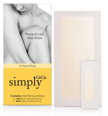 GiGi Simply Ready-to-Use Wax Strips 3 GiGi Simply Ready-to-Use Wax Strips
