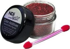 NDI Beauty Holographic Glitter Rebellious Red - .5oz