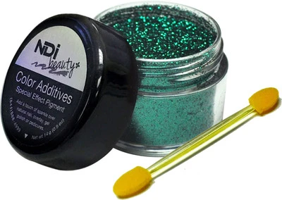 NDI Beauty Metallic Glitter Glamour Green - .5oz 3 NDI Beauty Metallic Glitter Glamour Green - .5oz