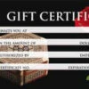 Gift Certificate - 50ct / Design ROSE (GC103) -Best Manicure Store HGC103 90582 44199 54052 08601 41966 53358 08411.1629300999