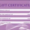 Gift Certificate - 50ct / Design PURPLE HEAT (GC107) -Best Manicure Store HGC107 61052 56188 17895 56806 65999 65456 39478.1629301000