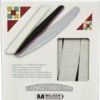 Berkeley Half Moon Zebra Nail File - 50 Files - 180/180 Grit -Best Manicure Store HNF531ze C 78619 35948 10841.1638296088