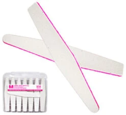 Berkeley Jumbo Taper White Nail File - 50 Files - 80/80 Grit