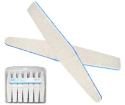 Berkeley Jumbo Taper White Nail File - 50 Files - 100/100 Grit
