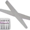 Berkeley Jumbo Taper Zebra Nail File - 50 Files - 180/180 Grit -Best Manicure Store HNF541ZE CC ebay 79136 91089 49151 85099 50829 70768.1638296086