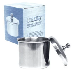 Berkeley Small Stainless Steel Cup With Lid - 1.65" Diameter
