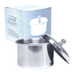 Berkeley LARGE Stainless Steel Cup With Lid - 2.2" Diameter