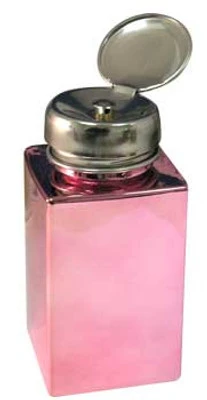Berkeley Liquid Pump - Non-Clog Pump - UltraBrite Glass Series - 6oz / PINK