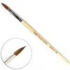 Tammy Taylor Custom Oval Kolinsky Sable Brush - Medium -Best Manicure Store M1305 20035 95366 16963.1674521373