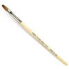 Tammy Taylor Custom Flat Kolinsky Sable Brush - Small -Best Manicure Store M1320 72322.1674521199