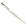 Tammy Taylor Custom Flat Kolinsky Sable Brush - Large -Best Manicure Store M1330 68525 20210 77368.1674521375